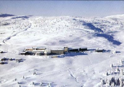 Hornsjo Hotel in winter
